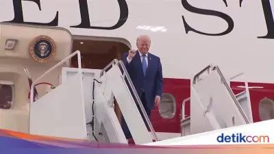 Trump Puji Air Force One Baru Hadiah Qatar: AS Tak Bisa Buat Pesawat Seperti Ini