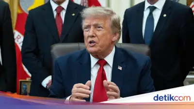 Trump: Serangan ke Iran Berlanjut Sampai 'Saya Bilang Cukup'