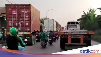 Urai Kemacetan Cakung-Cilincing, Dishub Tutup U-Turn & Gratiskan Parkir Kontainer