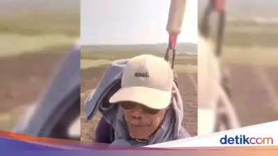 Viral Petani di Tuban Naik Drone, Ternyata Hanya untuk Konten
