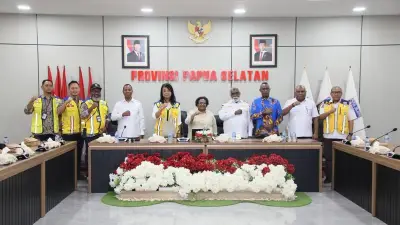 Wamendagri Kawal Usulan Pembangunan KPP 4 DOB Papua Masuk PSN