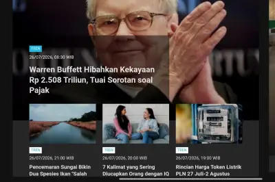 Warren Buffett Akan Sumbangkan Seluruh Kekayaannya, Picu Kritik soal Pajak