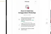Akun WhatsApp Tiba-Tiba Diblokir? Ini Kata Pakar Keamanan Siber
