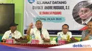 Andre Rosiade Tambah Bantuan Aula SMAN 14 Padang Jadi Rp 400 Juta dan Janji Pasang AC