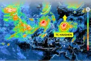 BMKG Deteksi Siklon Tropis Haishen di Samudra Pasifik Utara Papua