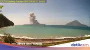 BMKG Pantau Muka Air Laut saat Erupsi Gunung Anak Krakatau