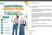BSI Scholarship Pelajar 2026 Dibuka, Ini Syarat dan Cara Daftar