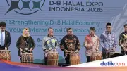 D-8 Halal Expo Indonesia Dibuka, RI Galang Kekuatan Ekonomi Halal