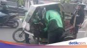 Driver Ojol Wanita Tunarungu di Medan Ditabrak Angkot, Motor Dicuri