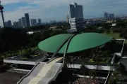 Foto Hoaks Gedung DPR RI Dibakar Beredar di Media Sosial