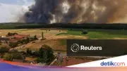 Gelombang Panas Eropa Picu Kebakaran Hutan di Prancis dan Spanyol