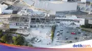 Gempa M 7,1 Jepang: Mall Aeon Ambruk, Ledakan dan Korban Terjebak