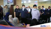 Gubernur Sumsel Dampingi Wapres Tinjau Pelayanan BPJS di RSUD Siti Fatimah