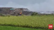 Hari Kelima Kebakaran TPA Jatiwaringin, Api Belum Padam dan Asap Pekat Masih Membumbung
