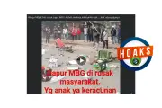 Hoaks Perusakan Dapur Makan Bergizi Gratis di Mojokerto Terbongkar