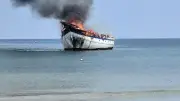 Kapal Wisata Pinisi Terbakar di Bulukumba, 6 ABK Selamat