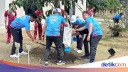 Kapolda Sumsel Pimpin Penanaman 30 Pohon Produktif di Mapolda untuk Ketahanan Pangan