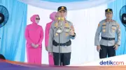 Kapolda Sumsel Pimpin Wisuda Purnabakti 187 Personel, Tekankan Makna Sukses