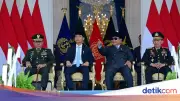 Keakraban Kapolri dan Panglima TNI Warnai Upacara Praspa 2026 di Istana