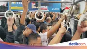 KRL Red Line Tertahan 15 Menit Sebelum Stasiun Universitas Pancasila