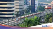 LRT Kelapa Gading-Manggarai Diresmikan Agustus, Waktu Tempuh 28 Menit