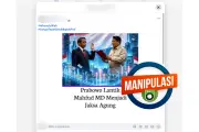 Mahfud MD Diklaim Jadi Jaksa Agung, Beredar Foto Sumpah di Depan Prabowo
