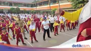 Mendikdasmen Kunjungi SDN Srengseng Sawah, Beri Trauma Healing Pascateror Bom