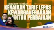 Menkum Pastikan Kenaikan Tarif Lepas Kewarganegaraan untuk Perbaikan Layanan