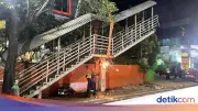 Pembongkaran JPO Tendean Target Selesai Malam Ini, Tangga Sudah Dirubuhkan