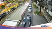 Perbaikan Jalan di Kebon Sirih Picu Macet Panjang Arah Tugu Tani