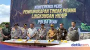 Polda Riau Ungkap Perusakan 118 Hektare Mangrove di Rohil, Dua Tersangka Dijerat