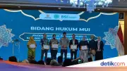 Polda Sumsel Raih Peringkat III Penghargaan Penegak Hukum Sahabat Dhuafa dari MUI
