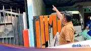 Polisi Olah TKP Kasus Teror Tetangga di Depok, Pagar Rusak