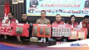 Polresta Bogor Bongkar 61 Kasus Narkoba, 68 Pengedar Diamankan