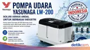 Pompa Udara Yasunaga Dukung Kualitas Air IPAL Program MBG dan Sekolah Rakyat