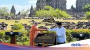 Prabowo dan Modi Hangat di Candi Prambanan, Restorasi 200 Candi Perwara Dimulai
