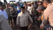 Prabowo Kelakar Polri Tak Mau di Bawah Kemenhan Saat Panen Raya