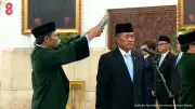 Prabowo Lantik Donny Ermawan sebagai Gubernur Universitas Republik Indonesia