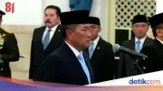Prabowo Lantik Donny Ermawan Taufanto sebagai Gubernur Universitas RI