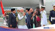 Prabowo Lepas PM Singapura, Sambut PM India Modi di Halim Perdanakusuma