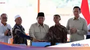 Prabowo Resmikan 5 Bendungan Rp9,79 T untuk Ketahanan Pangan dan Energi