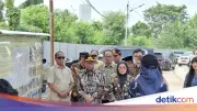 Pramono Minta Sisah 600 Meter Penataan Kali Grogol Dikebut, Anggaran APBD Siap