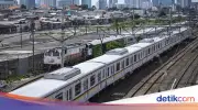 Pria Tewas Tertemper KRL di Stasiun Jurangmangu, Polisi Olah TKP
