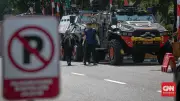 Rantis Brimob Berjaga di Polda Metro Jaya Usai Penggeledahan Korupsi Batu Bara dan Asabri