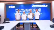 Sarana Jaya dan TransJakarta Teken MoU Optimalkan Aset BUMD DKI