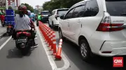 Stick Cone di Rawa Buntu Dikeluhkan, Pengendara dan DPRD Minta Dibongkar