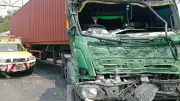 Tabrakan Beruntun Enam Kendaraan di Tol JORR Akibat Sopir Truk Microsleep