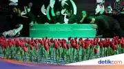 Tangis Pelayat Iringi Peti Jenazah Ayatollah Khamenei di Teheran
