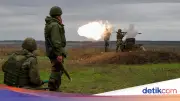 Tentara Rusia Terlempar Saat Latihan Tembak, Nyaris Celakai Rekan