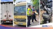 Truk Tabrak Motor di Pasar Kramat Jati, Pengendara Tewas dan Penumpang Luka